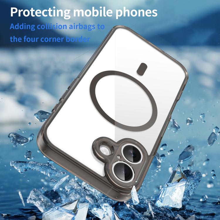 Funda híbrida de TPU para PC con airbag y a prueba de golpes MagSafe, For iPhone 18, For iPhone 18 Pro, For iPhone 18 Pro Max, For iPhone 17e / 16e, For iPhone 17 Pro Max, For iPhone 17 Pro, For iPhone 17, For iPhone Air, For iPhone 16 Pro Max         ...
