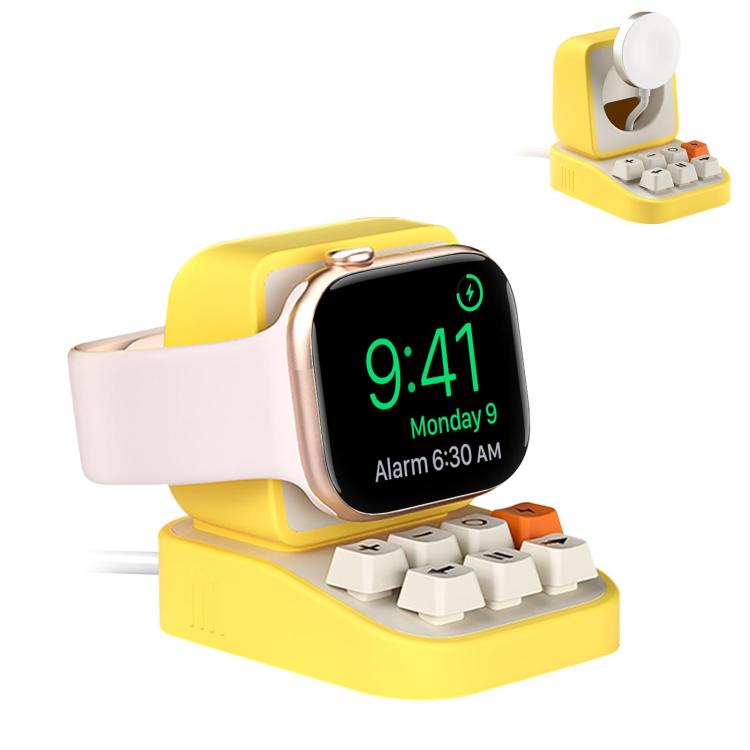 Soporte de carga para reloj inteligente con diseño de máquina de escribir XDcase para Apple Watch