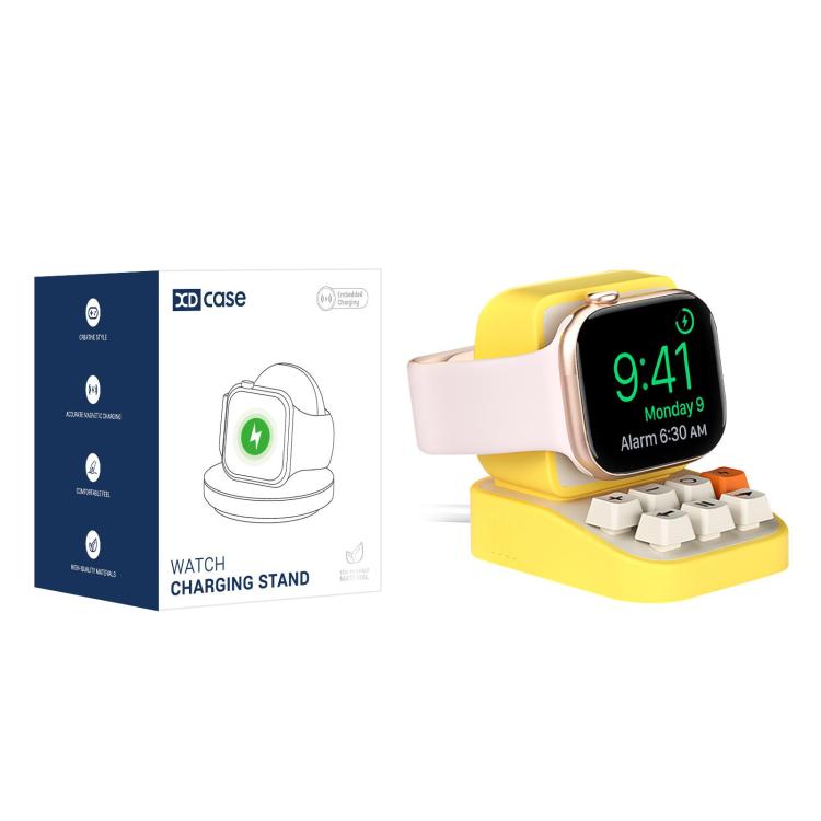 Soporte de carga para reloj inteligente con diseño de máquina de escribir XDcase para Apple Watch