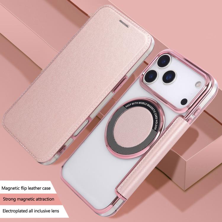 Funda para teléfono de piel vegana con revestimiento magnético ultrafino, For iPhone 18 Pro / 17 Pro, For iPhone 18 Pro Max / 17 Pro Max, For iPhone 17, For iPhone Air, For iPhone 16e, For iPhone 16 Pro Max