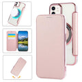 Funda para teléfono de piel vegana con revestimiento magnético ultrafino, For iPhone 12 / 12 Pro, For iPhone 12 Pro Max