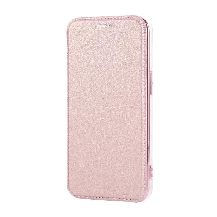 Funda para teléfono de piel vegana con revestimiento magnético ultrafino, For iPhone 12 / 12 Pro, For iPhone 12 Pro Max