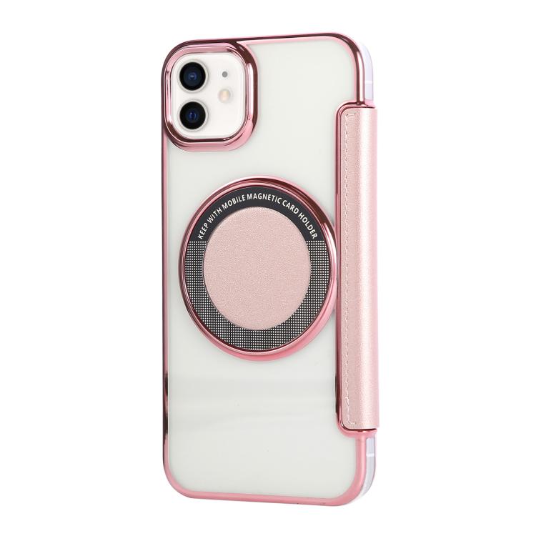 Funda para teléfono de piel vegana con revestimiento magnético ultrafino, For iPhone 12 / 12 Pro, For iPhone 12 Pro Max