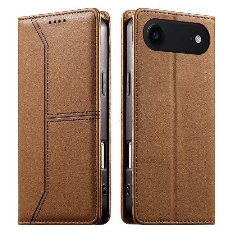 Funda para teléfono de cuero vegano magnética RFID con costuras, For iPhone 18 Pro / 17 Pro, For iPhone 18 Pro Max / 17 Pro Max, For iPhone 17e / 16e, For iPhone 17, For iPhone Air, For iPhone 16 Pro Max, For iPhone 16 Pro, For iPhone 16 Plus          ...