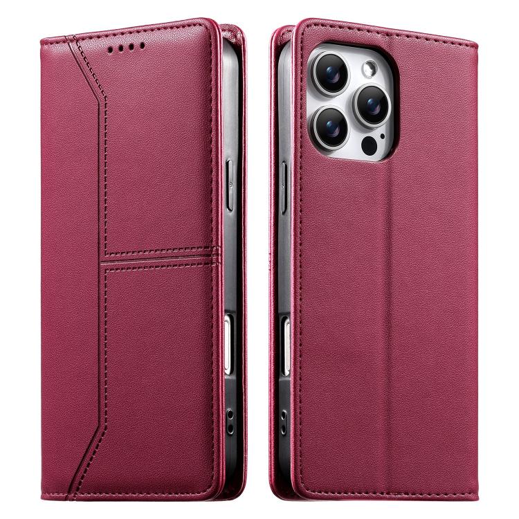 Funda para teléfono de cuero vegano magnética RFID con costuras, For iPhone 18 Pro / 17 Pro, For iPhone 18 Pro Max / 17 Pro Max, For iPhone 17e / 16e, For iPhone 17, For iPhone Air, For iPhone 16 Pro Max, For iPhone 16 Pro, For iPhone 16 Plus          ...