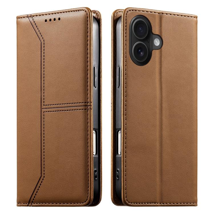 Funda para teléfono de cuero vegano magnética RFID con costuras, For iPhone 18 Pro / 17 Pro, For iPhone 18 Pro Max / 17 Pro Max, For iPhone 17e / 16e, For iPhone 17, For iPhone Air, For iPhone 16 Pro Max, For iPhone 16 Pro, For iPhone 16 Plus          ...