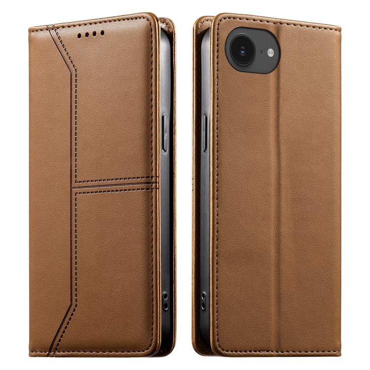Funda para teléfono de cuero vegano magnética RFID con costuras, For iPhone 18 Pro / 17 Pro, For iPhone 18 Pro Max / 17 Pro Max, For iPhone 17e / 16e, For iPhone 17, For iPhone Air, For iPhone 16 Pro Max, For iPhone 16 Pro, For iPhone 16 Plus          ...