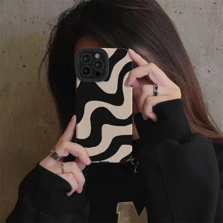 Funda para teléfono de TPU con textura de cuero, For iPhone 17e / 16e, For iPhone 17 Pro Max, For iPhone 17 Pro, For iPhone 17, For iPhone Air, For iPhone 16 Pro Max, For iPhone 16 Pro, For iPhone 16 Plus, For iPhone 16, For iPhone 15 Pro Max          ...
