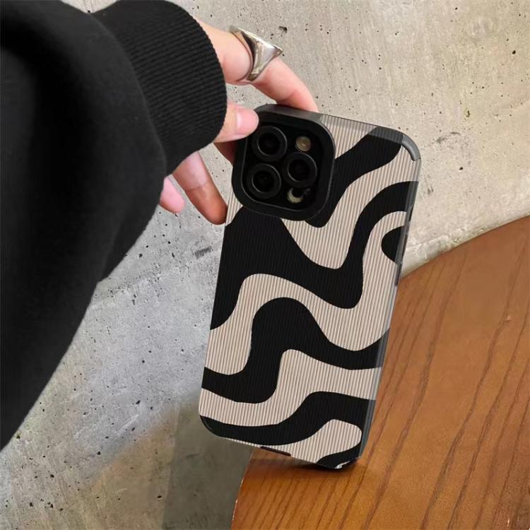 Funda para teléfono de TPU con textura de cuero, For iPhone 17e / 16e, For iPhone 17 Pro Max, For iPhone 17 Pro, For iPhone 17, For iPhone Air, For iPhone 16 Pro Max, For iPhone 16 Pro, For iPhone 16 Plus, For iPhone 16, For iPhone 15 Pro Max          ...