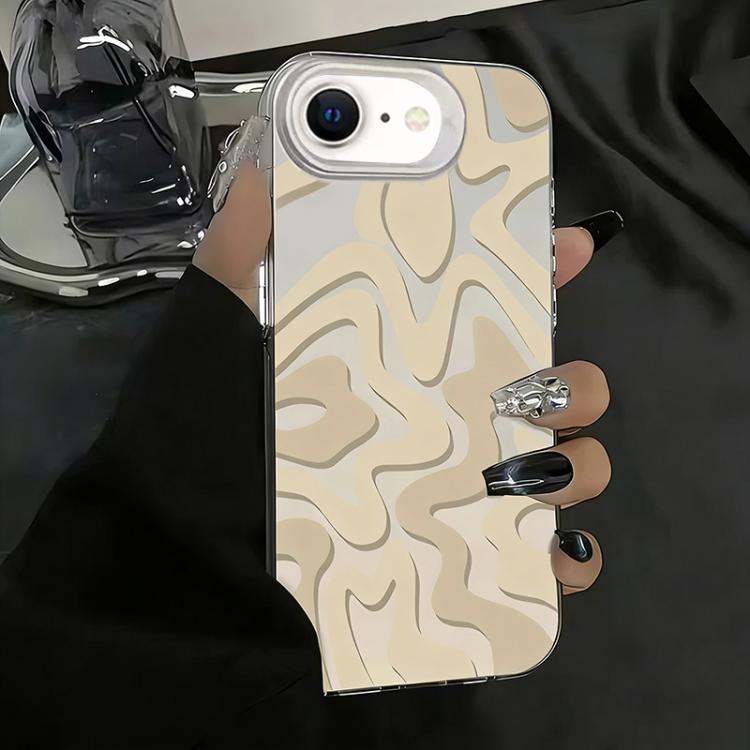 Funda para teléfono 2 en 1 de PC IMD con estampado de rayas onduladas y acabado mate, For iPhone 18 Pro / 17 Pro, For iPhone 18 Pro Max / 17 Pro Max, For iPhone 17e / 16e, For iPhone 17, For iPhone Air, For iPhone 16 Pro Max, For iPhone 16 Pro         ...
