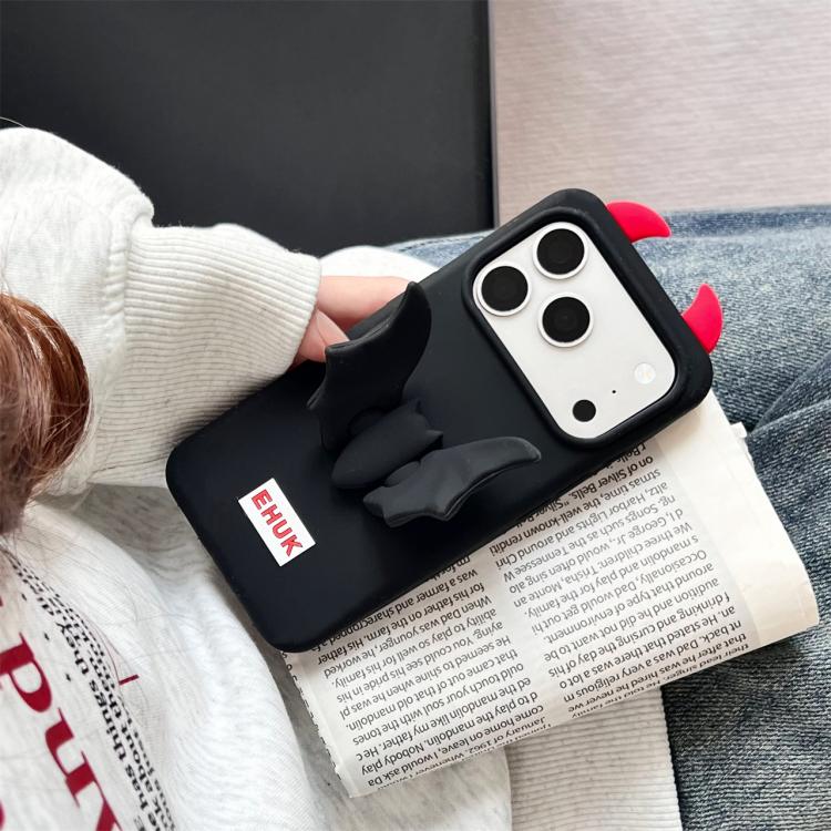 Funda de silicona para teléfono con soporte para bate, For iPhone 17 Pro Max, For iPhone 17 Pro, For iPhone 17, For iPhone 16 Pro Max, For iPhone 16 Pro, For iPhone 16 Plus, For iPhone 16, For iPhone 15 Pro Max, For iPhone 15 Pro, For iPhone 15 Plus   ...