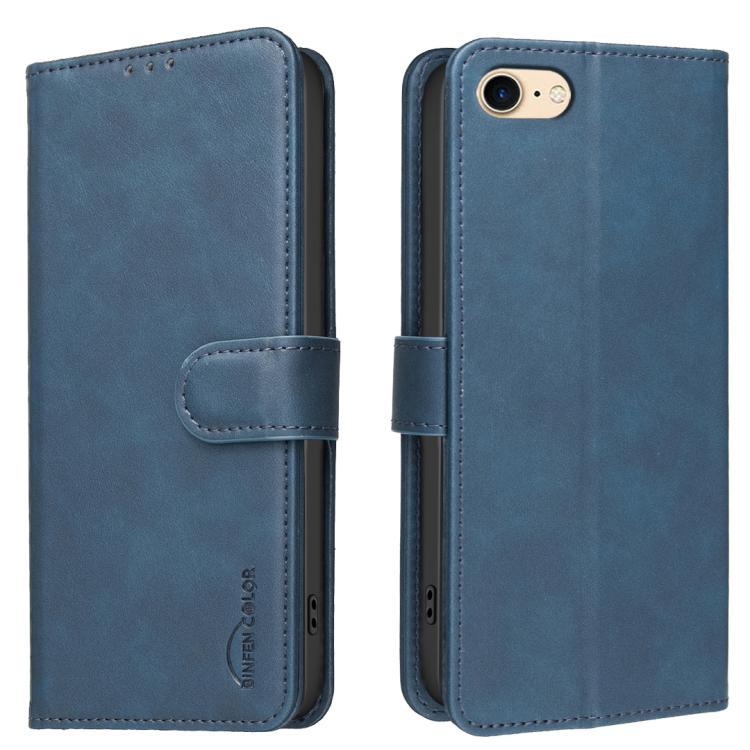 Funda para teléfono de cuero vegano con textura de piel de becerro de color liso y protección RFID, For iPhone XS Max, For iPhone 6 Plus/7 Plus/8 Plus, For iPhone 6 / 7 / 8