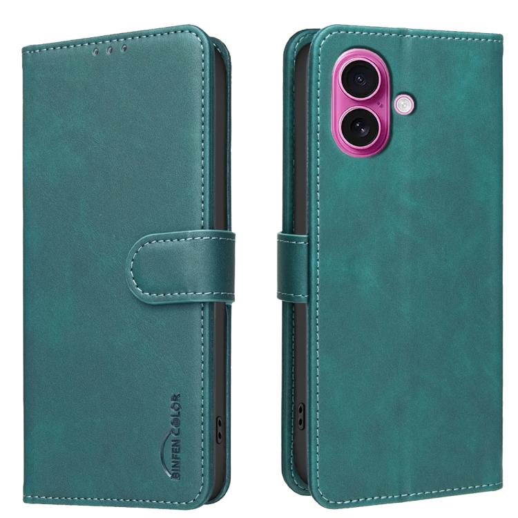 Funda para teléfono de cuero vegano con textura de piel de becerro de color liso y protección RFID, For iPhone 18 Pro/17 Pro, For iPhone 18 Pro Max/17 Pro Max, For iPhone 16e / 17e, For iPhone 17, For iPhone Air, For iPhone 16 Pro Max, For iPhone 16 Pr...