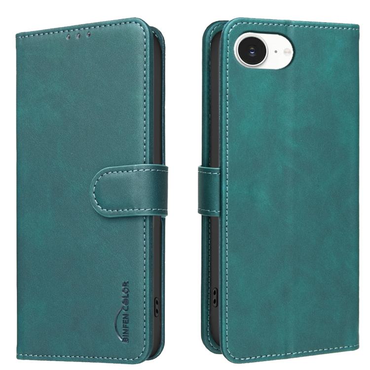 Funda para teléfono de cuero vegano con textura de piel de becerro de color liso y protección RFID, For iPhone 18 Pro/17 Pro, For iPhone 18 Pro Max/17 Pro Max, For iPhone 16e / 17e, For iPhone 17, For iPhone Air, For iPhone 16 Pro Max, For iPhone 16 Pr...
