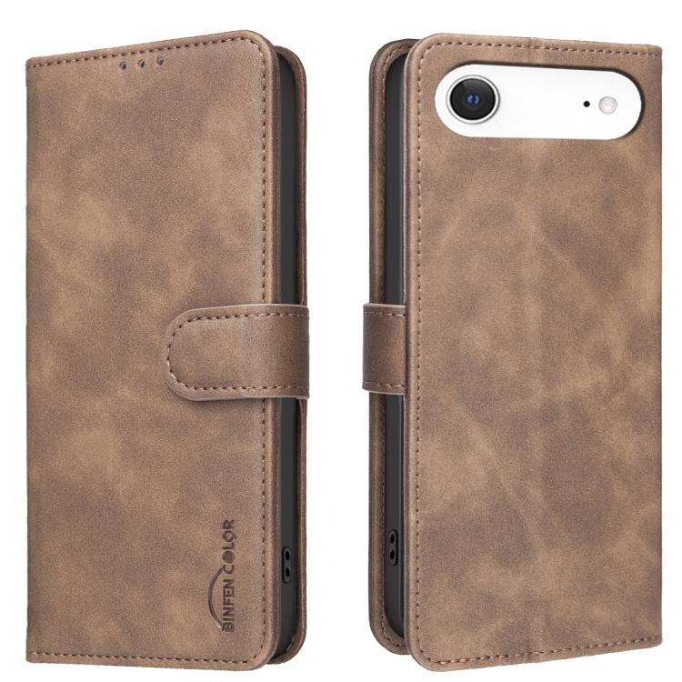 Funda para teléfono de cuero vegano con textura de piel de becerro de color liso y protección RFID, For iPhone 18 Pro/17 Pro, For iPhone 18 Pro Max/17 Pro Max, For iPhone 16e / 17e, For iPhone 17, For iPhone Air, For iPhone 16 Pro Max, For iPhone 16 Pr...