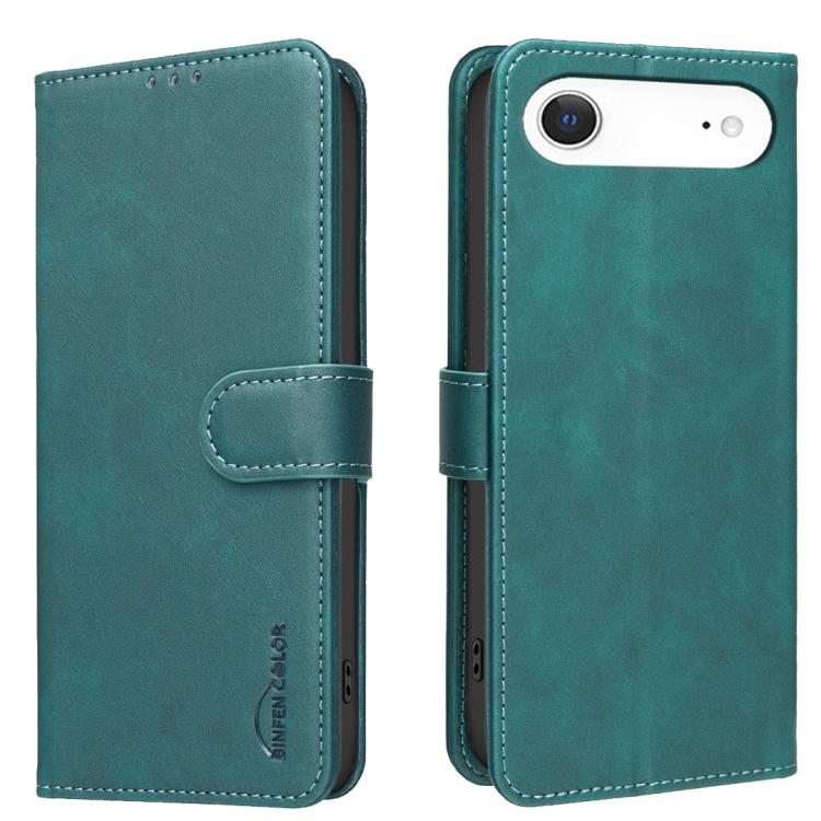 Funda para teléfono de cuero vegano con textura de piel de becerro de color liso y protección RFID, For iPhone 18 Pro/17 Pro, For iPhone 18 Pro Max/17 Pro Max, For iPhone 16e / 17e, For iPhone 17, For iPhone Air, For iPhone 16 Pro Max, For iPhone 16 Pr...