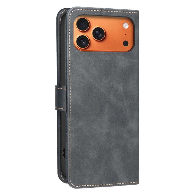 Funda para teléfono de cuero vegano con textura de piel de becerro de color liso y protección RFID, For iPhone 18 Pro/17 Pro, For iPhone 18 Pro Max/17 Pro Max, For iPhone 16e / 17e, For iPhone 17, For iPhone Air, For iPhone 16 Pro Max, For iPhone 16 Pr...