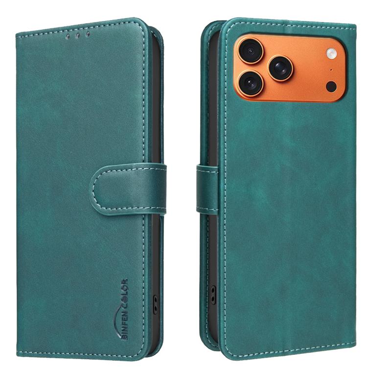 Funda para teléfono de cuero vegano con textura de piel de becerro de color liso y protección RFID, For iPhone 18 Pro/17 Pro, For iPhone 18 Pro Max/17 Pro Max, For iPhone 16e / 17e, For iPhone 17, For iPhone Air, For iPhone 16 Pro Max, For iPhone 16 Pr...