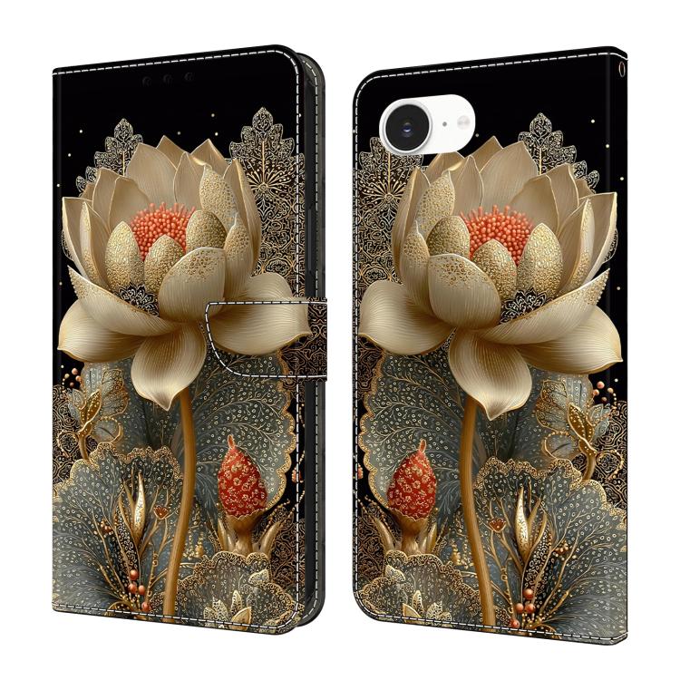 Funda para teléfono de cuero vegano pintado con efecto cristal, For iPhone 18 Pro / 17 Pro, For iPhone 18 Pro Max / 17 Pro Max, For iPhone 17e / 16e, For iPhone 17