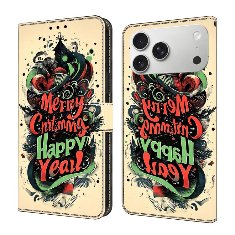 Funda para teléfono de cuero vegano pintado con efecto cristal, For iPhone 18 Pro / 17 Pro, For iPhone 18 Pro Max / 17 Pro Max, For iPhone 17e / 16e, For iPhone 17