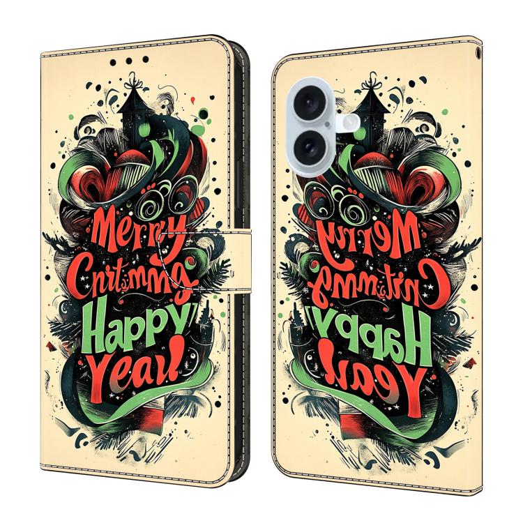Funda para teléfono de cuero vegano pintado con efecto cristal, For iPhone 18 Pro / 17 Pro, For iPhone 18 Pro Max / 17 Pro Max, For iPhone 17e / 16e, For iPhone 17