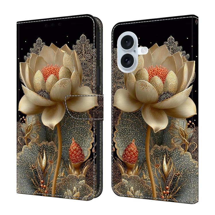 Funda para teléfono de cuero vegano pintado con efecto cristal, For iPhone 18 Pro / 17 Pro, For iPhone 18 Pro Max / 17 Pro Max, For iPhone 17e / 16e, For iPhone 17