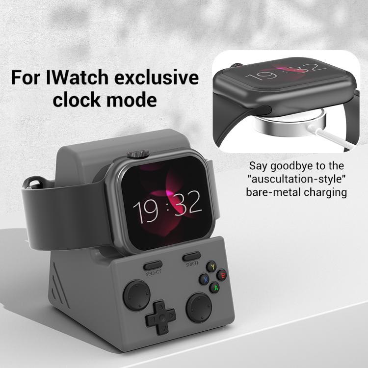 Soporte de carga para reloj inteligente con diseño de consola de juegos XDcase para Apple Watch