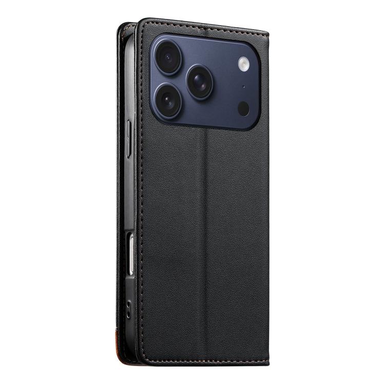 Funda para teléfono Dierfeng Splicing de cuero vegano con imán RFID resistente, For iPhone 18 Pro / 17 Pro, For iPhone 18 Pro Max / 17 Pro Max, For iPhone 17e / 16e, For iPhone 17, For iPhone Air, For iPhone 16 Pro Max, For iPhone 16 Pro               ...