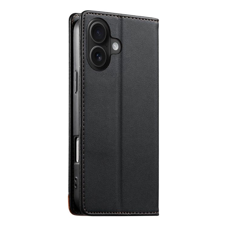 Funda para teléfono Dierfeng Splicing de cuero vegano con imán RFID resistente, For iPhone 16, For iPhone 15 Pro Max, For iPhone 15 Pro, For iPhone 15 Plus, For iPhone 15, For iPhone 14 Plus, For iPhone 14 / 13, For iPhone 14 Pro
