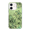 Funda híbrida de PC y TPU con diseño de mariposa y baño de plata, For iPhone 12 mini, For iPhone 11 Pro Max, For iPhone 11, For iPhone 11 Pro, For iPhone XS / X, For iPhone XR