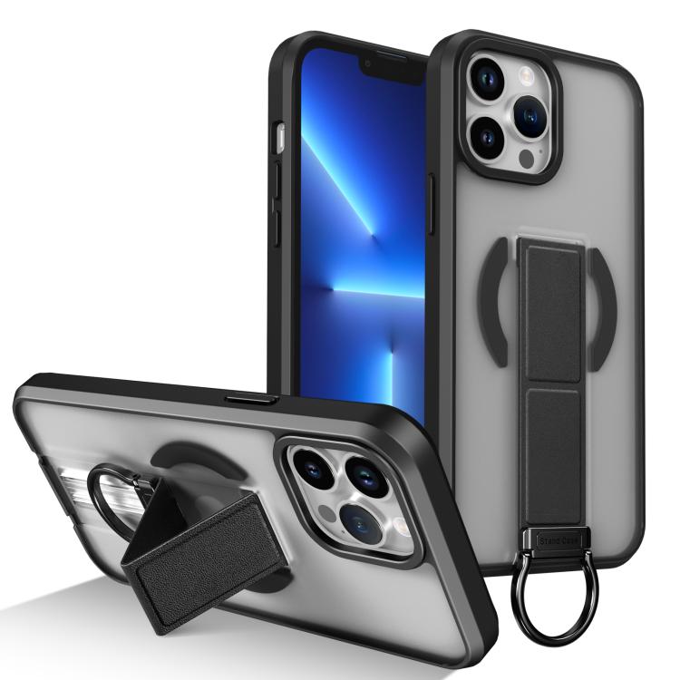 Funda magnética a prueba de golpes con soporte de anilla en D, respetuosa con la piel, For iPhone 14 Pro Max, For iPhone 13 Pro Max, For iPhone 13 Pro, For iPhone 13