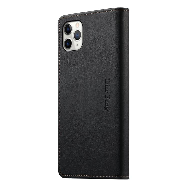 Funda para teléfono Dierfeng de cuero vegano con cierre magnético y protección RFID., For iPhone 11 Pro Max, For iPhone 11, For iPhone 11 Pro, For iPhone X / XS, For iPhone XR, For iPhone XS Max, For iPhone 8 Plus / 7 Plus