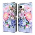 Funda para teléfono de cuero vegano pintado con efecto cristal, For iPhone 16e / 17e, For iPhone 17 Pro Max, For iPhone 17 Pro