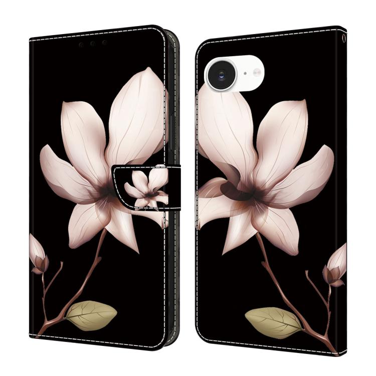Funda para teléfono de cuero vegano pintado con efecto cristal, For iPhone 16e / 17e, For iPhone 17 Pro Max, For iPhone 17 Pro