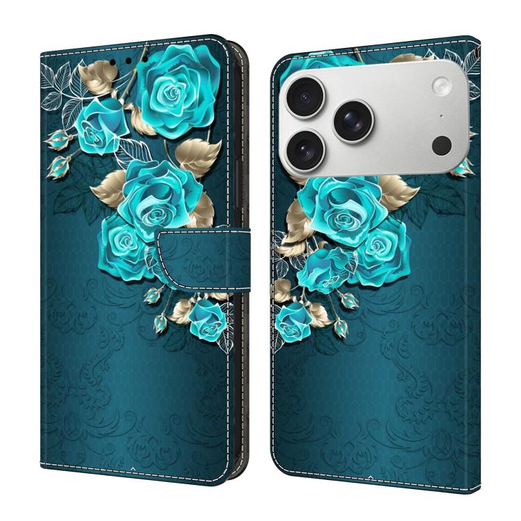 Funda para teléfono de cuero vegano pintado con efecto cristal, For iPhone 16e / 17e, For iPhone 17 Pro Max, For iPhone 17 Pro