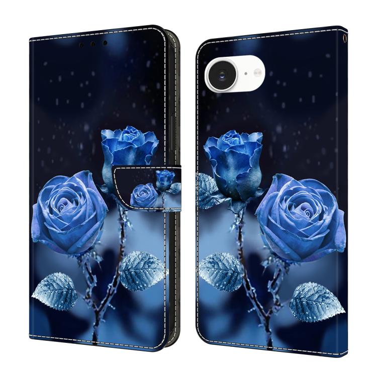 Funda para teléfono de cuero vegano pintado con efecto cristal, For iPhone 17e / 16e, For iPhone 17 Pro Max