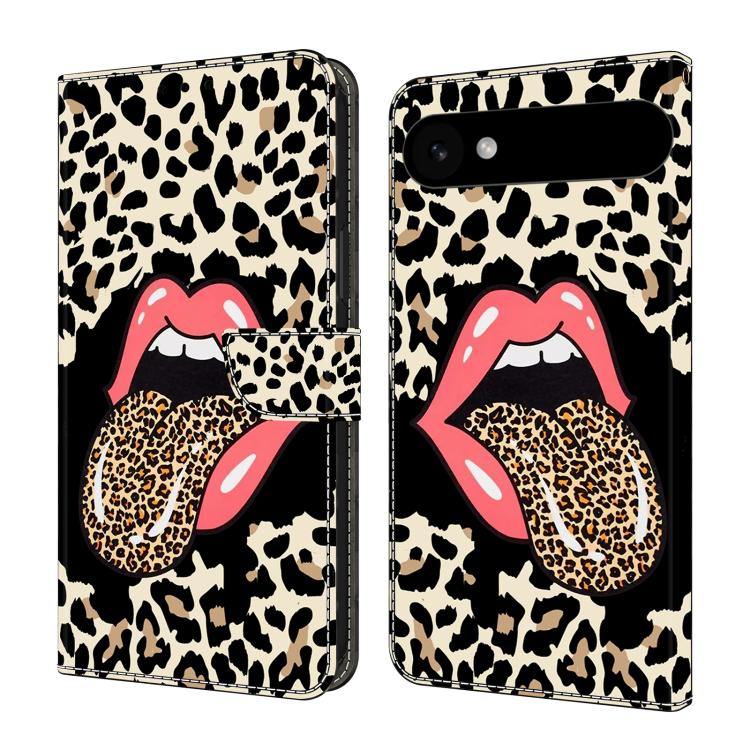 Funda para teléfono de cuero vegano pintado con efecto cristal, For iPhone Air, For iPhone 16 Pro Max