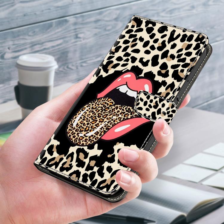 Funda para teléfono de cuero vegano pintado con efecto cristal, For iPhone 11