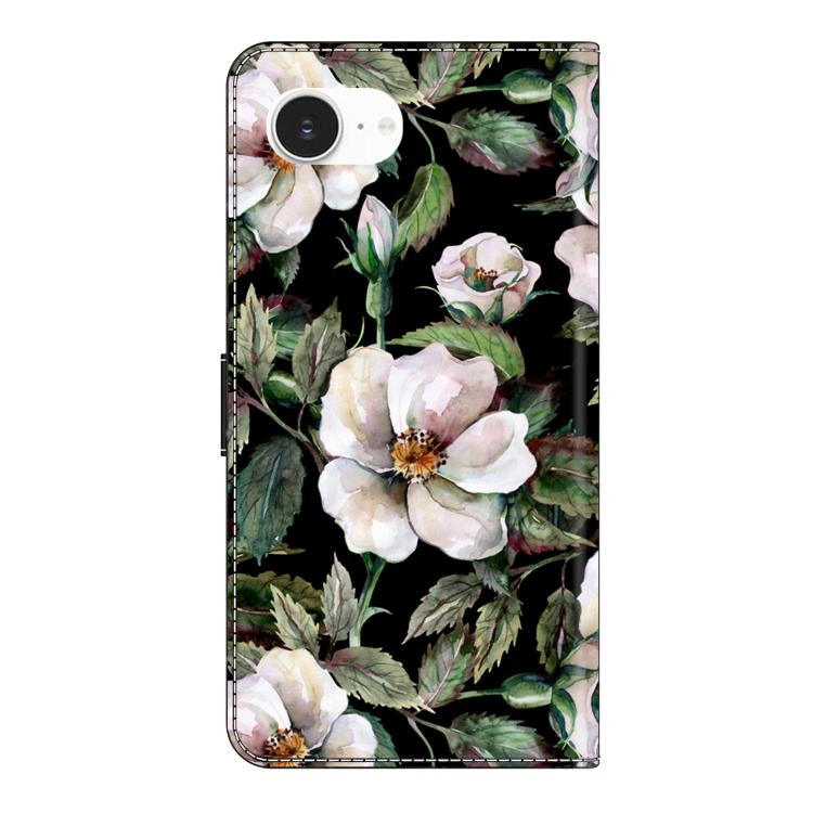 Funda para teléfono de cuero vegano pintado con efecto cristal, For iPhone 17e / 16e, For iPhone 17 Pro Max, For iPhone 17 Pro