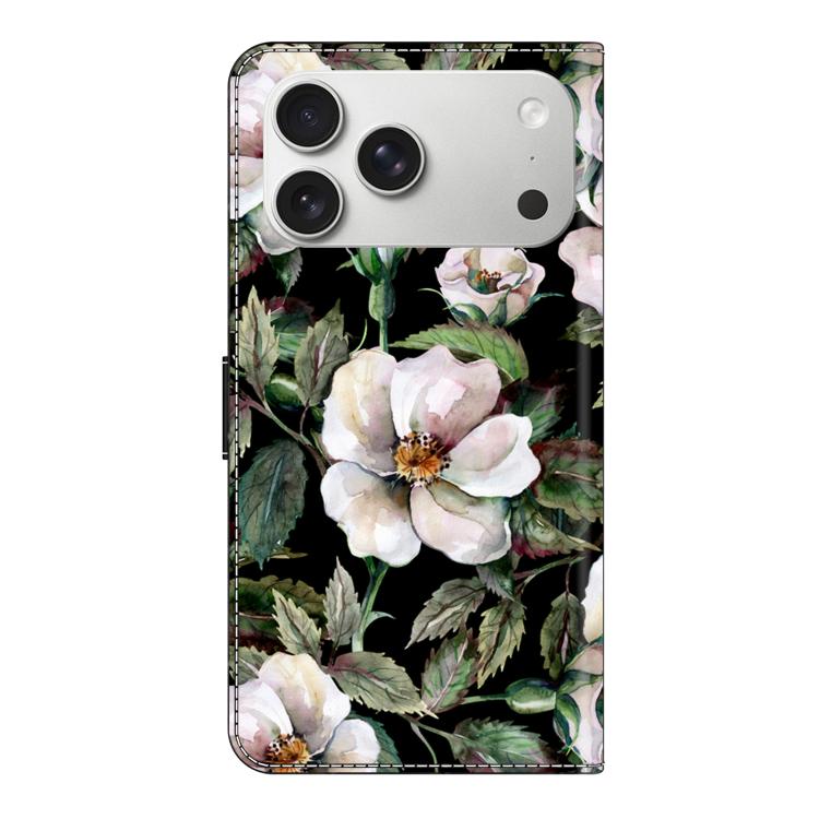 Funda para teléfono de cuero vegano pintado con efecto cristal, For iPhone 18 Pro / 17 Pro, For iPhone 18 Pro Max / 17 Pro Max, For iPhone 17e / 16e