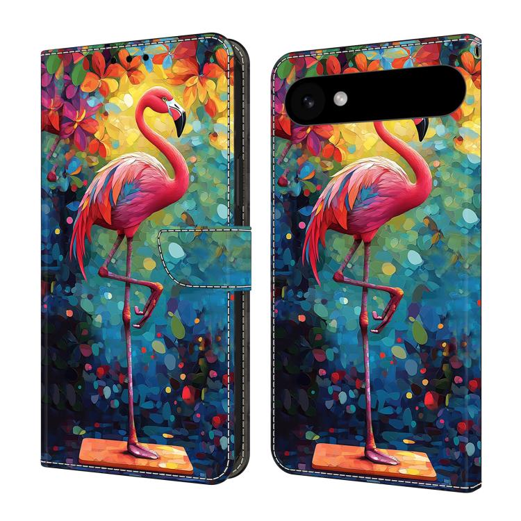 Funda para teléfono de cuero vegano pintado con efecto cristal, For iPhone 17, For iPhone Air, For iPhone 16 Pro Max
