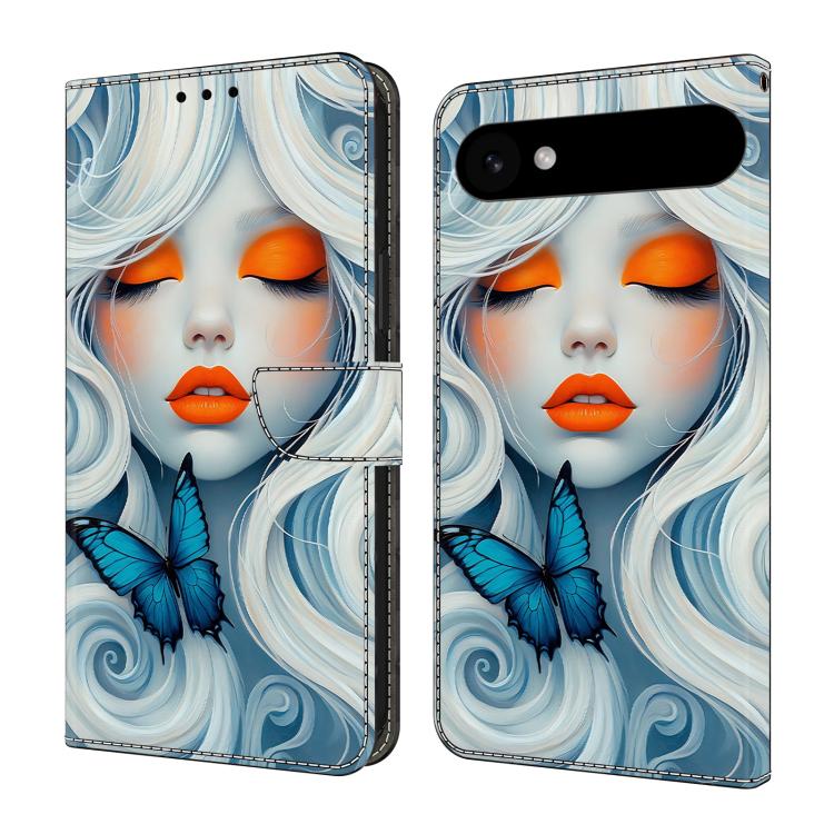Funda para teléfono de cuero vegano pintado con efecto cristal, For iPhone 17, For iPhone Air, For iPhone 16 Pro Max