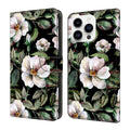 Funda para teléfono de cuero vegano pintado con efecto cristal, For iPhone 15 Pro Max, For iPhone 15 Pro, For iPhone 15 Plus