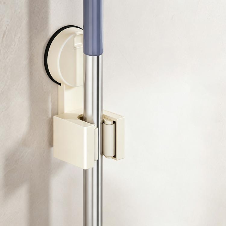 Soporte de pared con ventosa para fregonas y escobas (sin necesidad de taladrar), Mop Holder, Electroplated Mop Holder, Integrated Mop Holder, Classic Mop Holder, 2pcs Mop Holder, 2pcs Electroplated Mop Holder, 2pcs Integrated Mop Holder               ...