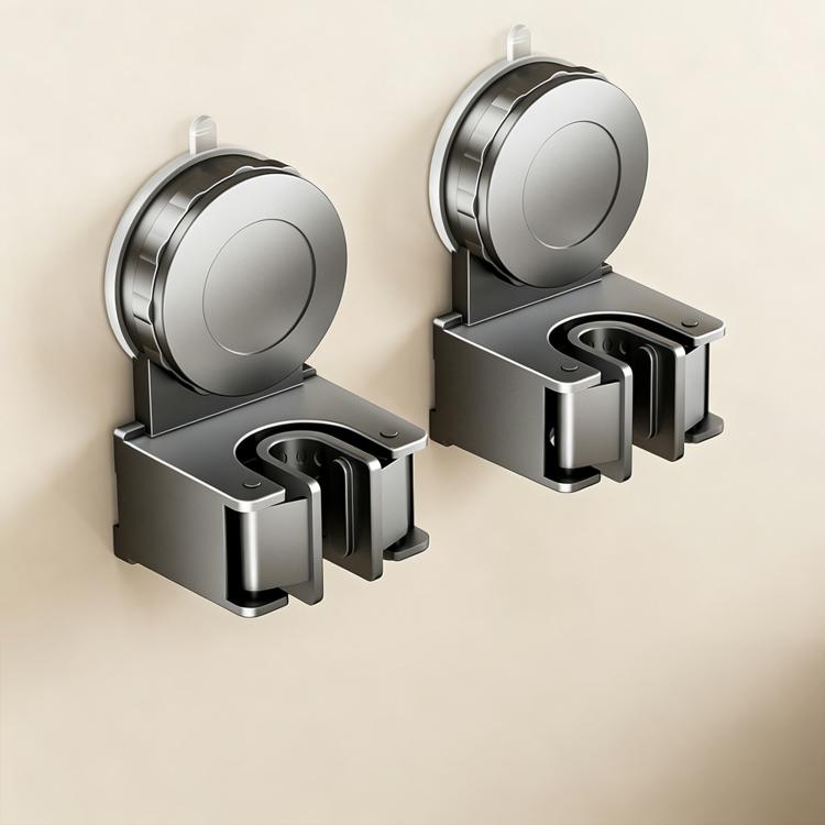 Soporte de pared con ventosa para fregonas y escobas (sin necesidad de taladrar), Mop Holder, Electroplated Mop Holder, Integrated Mop Holder, Classic Mop Holder, 2pcs Mop Holder, 2pcs Electroplated Mop Holder, 2pcs Integrated Mop Holder               ...