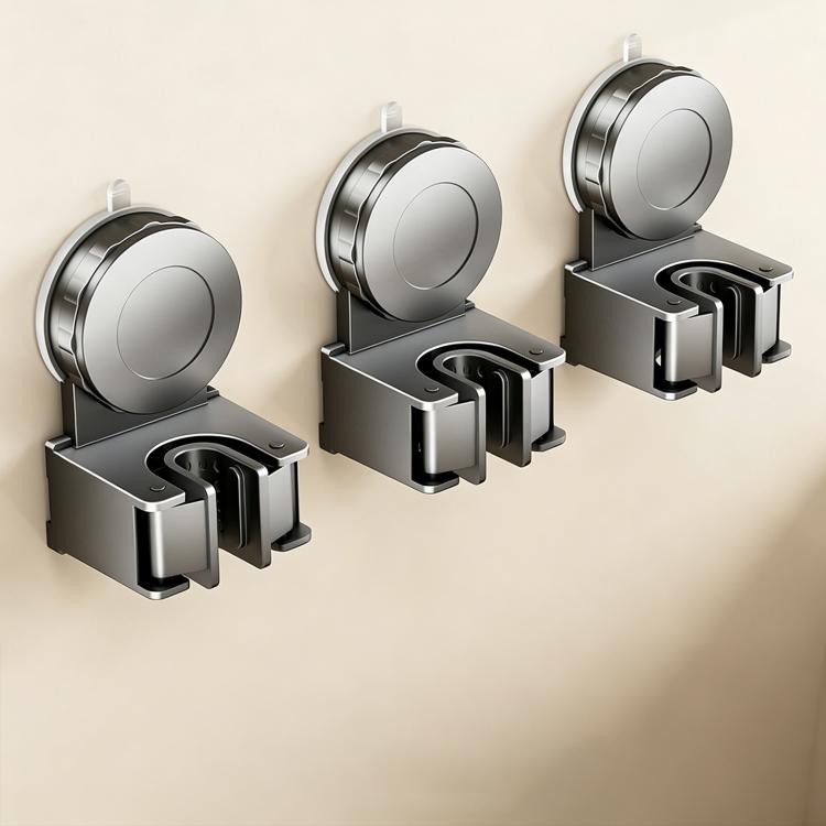 Soporte de pared con ventosa para fregonas y escobas (sin necesidad de taladrar), Mop Holder, Electroplated Mop Holder, Integrated Mop Holder, Classic Mop Holder, 2pcs Mop Holder, 2pcs Electroplated Mop Holder, 2pcs Integrated Mop Holder               ...