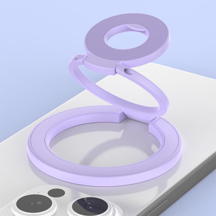 Soporte magnético para teléfono con hebilla de anillo giratoria de 360 grados y diseño colorido y multifuncional