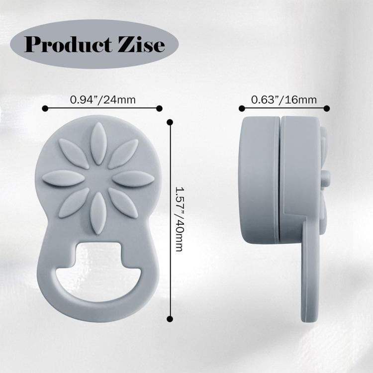 Soporte magnético de silicona para gafas
