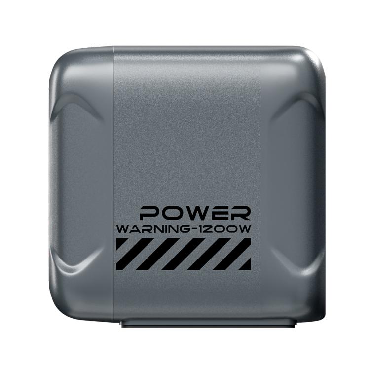 Cargador de escritorio BK-127D de 1200 W con interfaz múltiple GaN e iluminación táctil RGB., EU Plug, US Plug, AU Plug, UK Plug