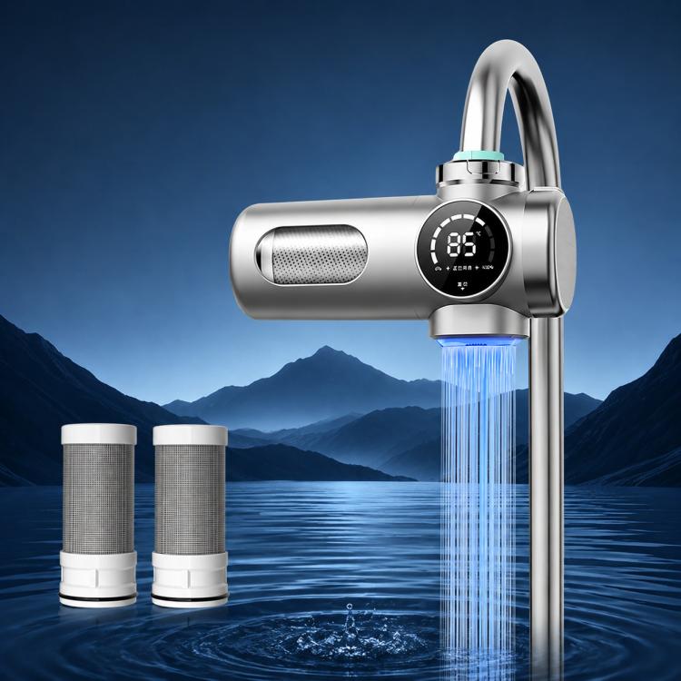 Grifo purificador de agua inteligente, desmontable y lavable, con cartucho de filtro., 1 Device + 1 Chip, 1 Device + 2 Chips, 1 Device + 4 Chips, 1 Device + 6 Chips, 1 Device + 8 Chips